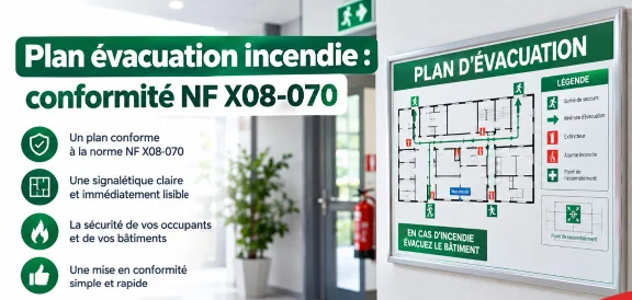 plan évacuation incendie