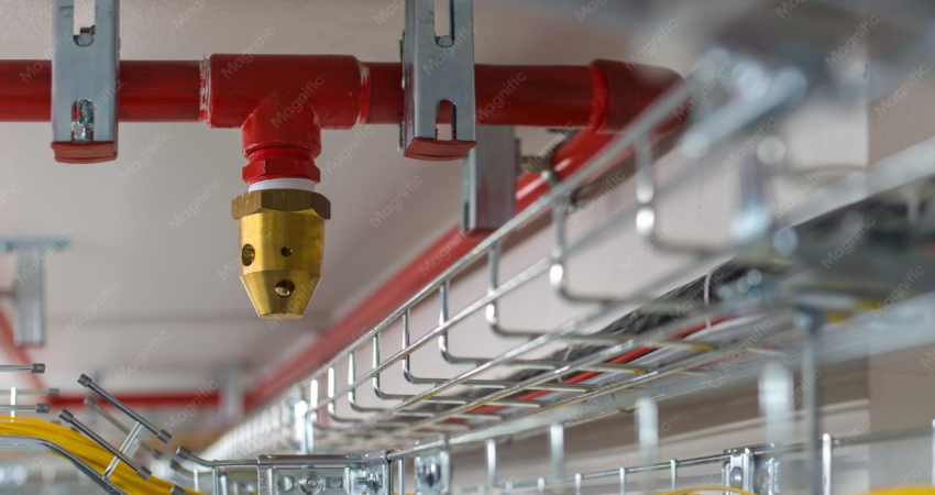 Installation de système anti-incendie