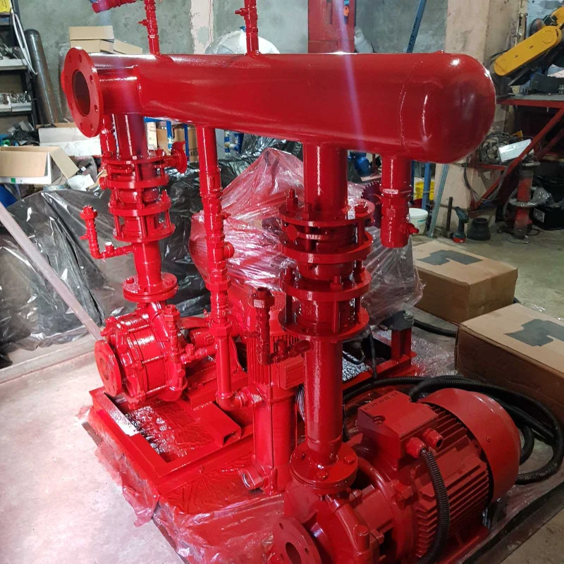 Skid anti-incendie mobile