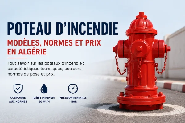 Poteau d'incendie modèles normes et accessoires