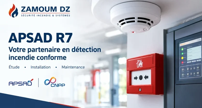 APSAD R7 guide de détection incendie et règles CNP