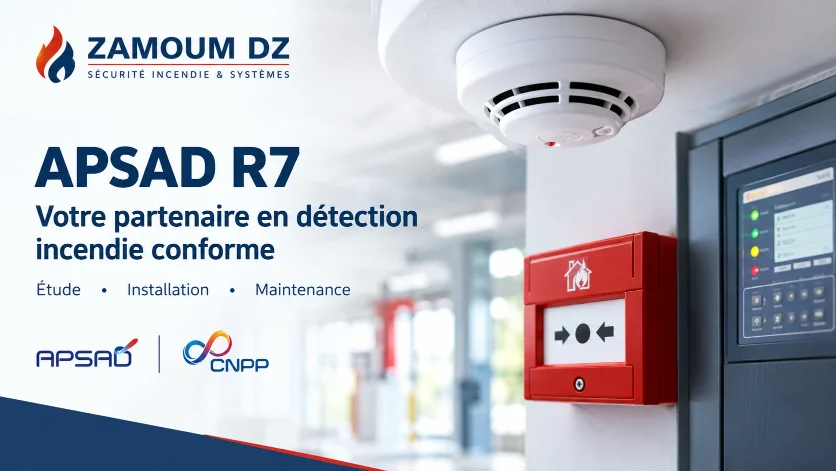 APSAD R7 guide de détection incendie et règles CNP